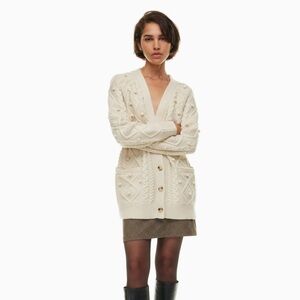 NWT Wilfred Alps Cardigan - Birch colour